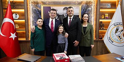 İmamoğlu’ndan Saray Belediyesi’ne Ziyaret